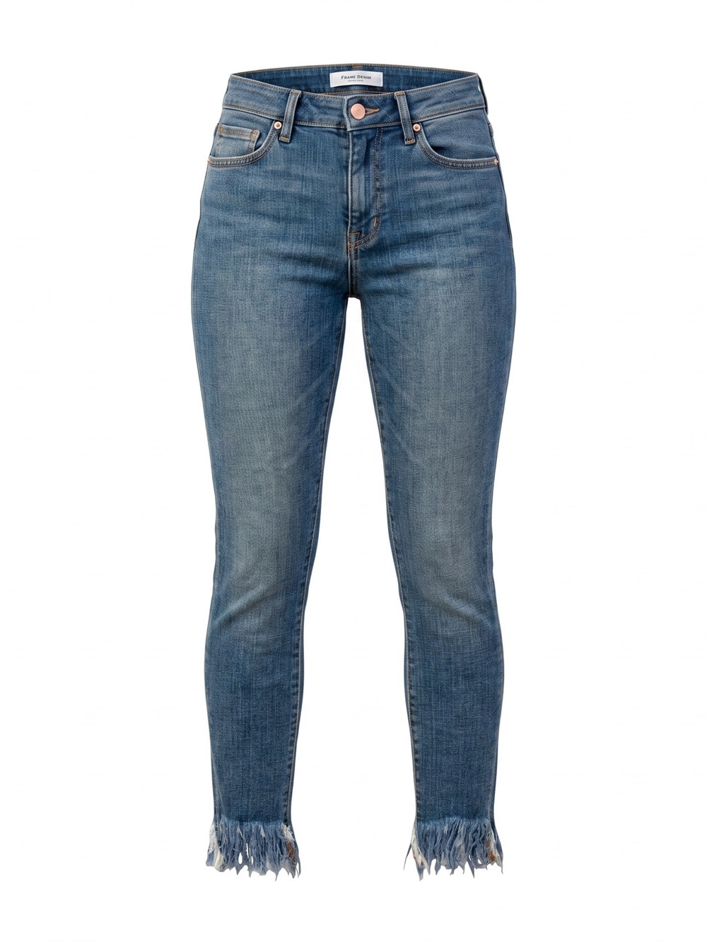 Sam Edelman The Stiletto High Rise Skinny Crop Fray Hem